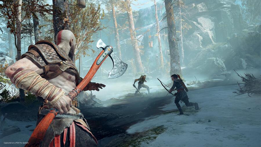 In God of War (2018), Kratos wields an entirely different weapon. What is it called?