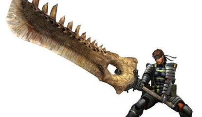 Metal Gear Solid Makes Monster Hunter Portable 3rd Cameo