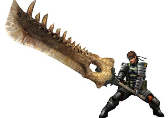 Metal Gear Solid Makes Monster Hunter Portable 3rd Cameo