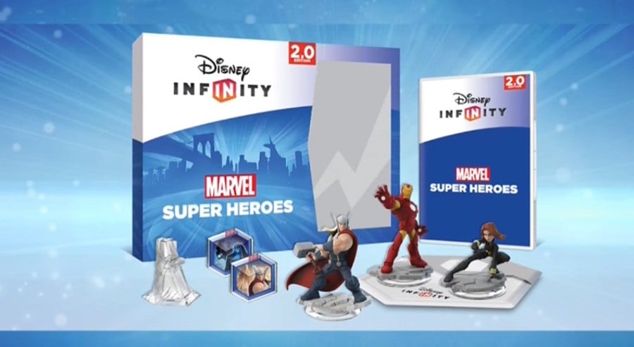 Disney INFINITY 2.0 Marvel Super Heroes Game Starter Pack 11 Figures Set  Lot PS3