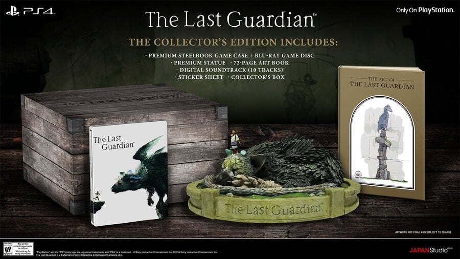 The Last Guardian Collector's Edition PS4 PlayStation 4 1