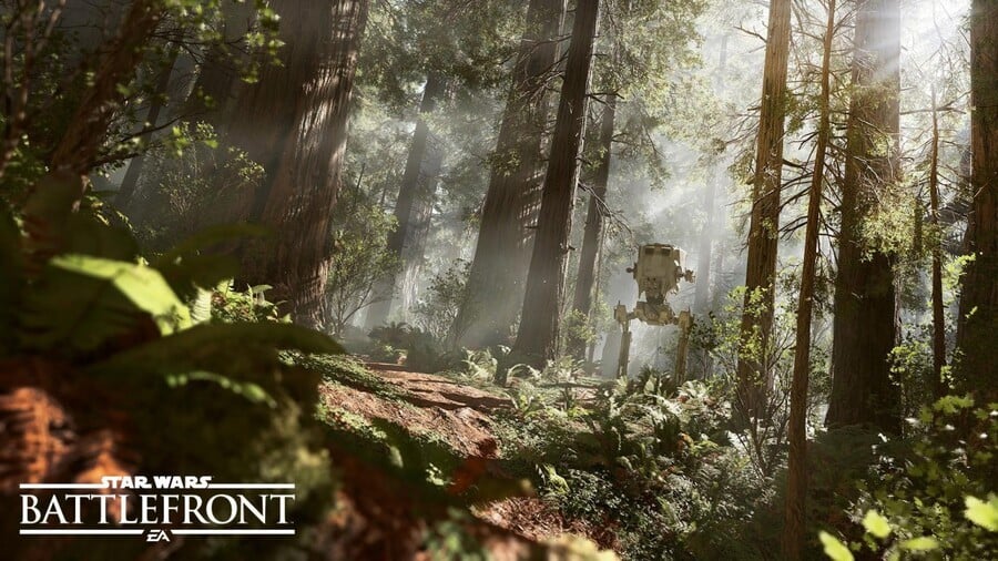 Star Wars Battlefront AT-ST Screenshot