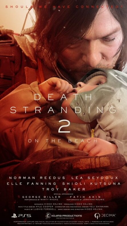 Gallery: Death Stranding 2: On the Beach's PS5 Movie Posters Reveal Elle Fanning, More 2