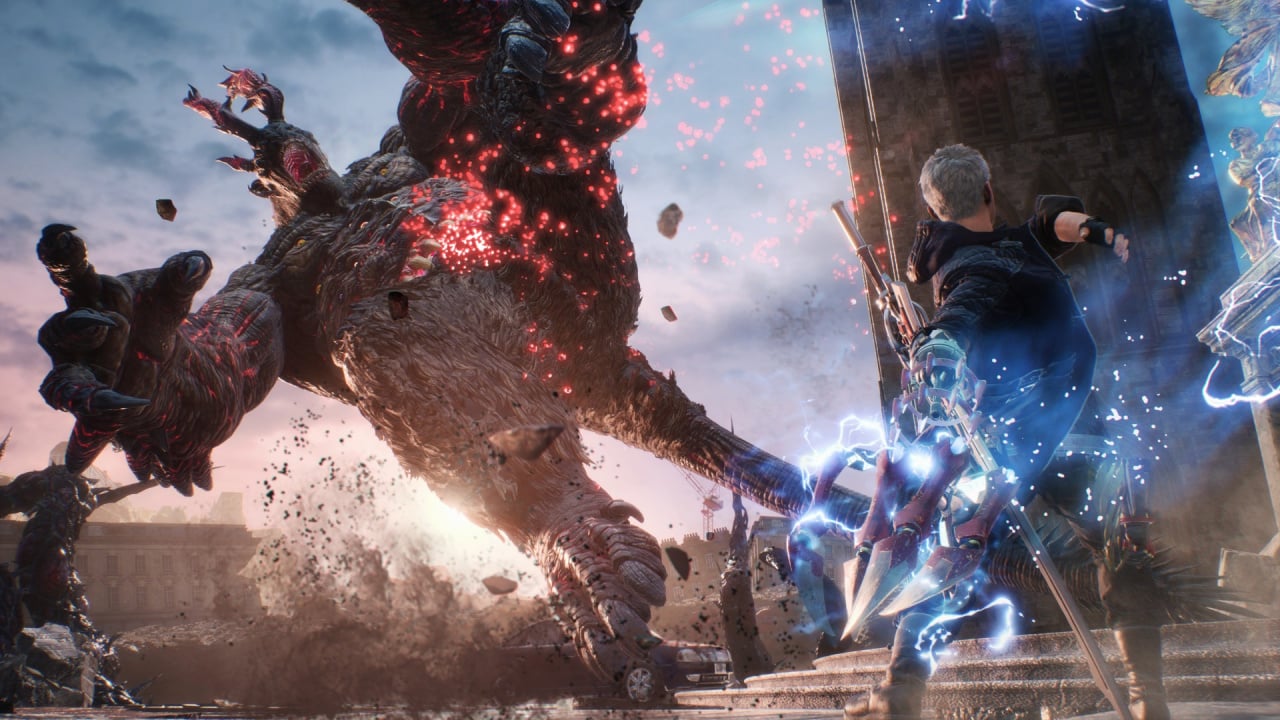 Dante takes on big, ugly enemies in latest Devil May Cry shots