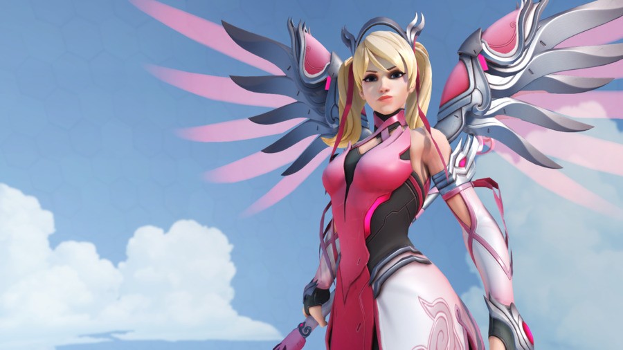 Overwatch PS4 Mercy Charity Sony 1