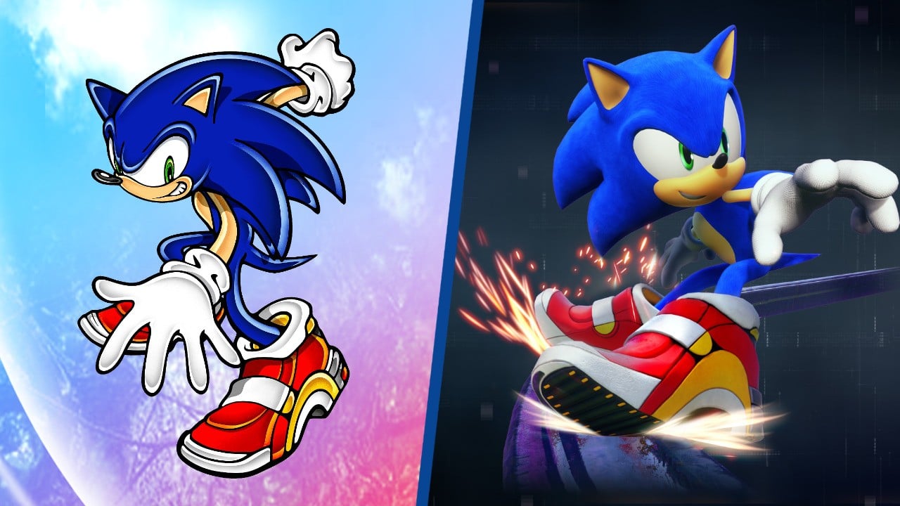 sonic frontiers: sonic adventure 2 shoes