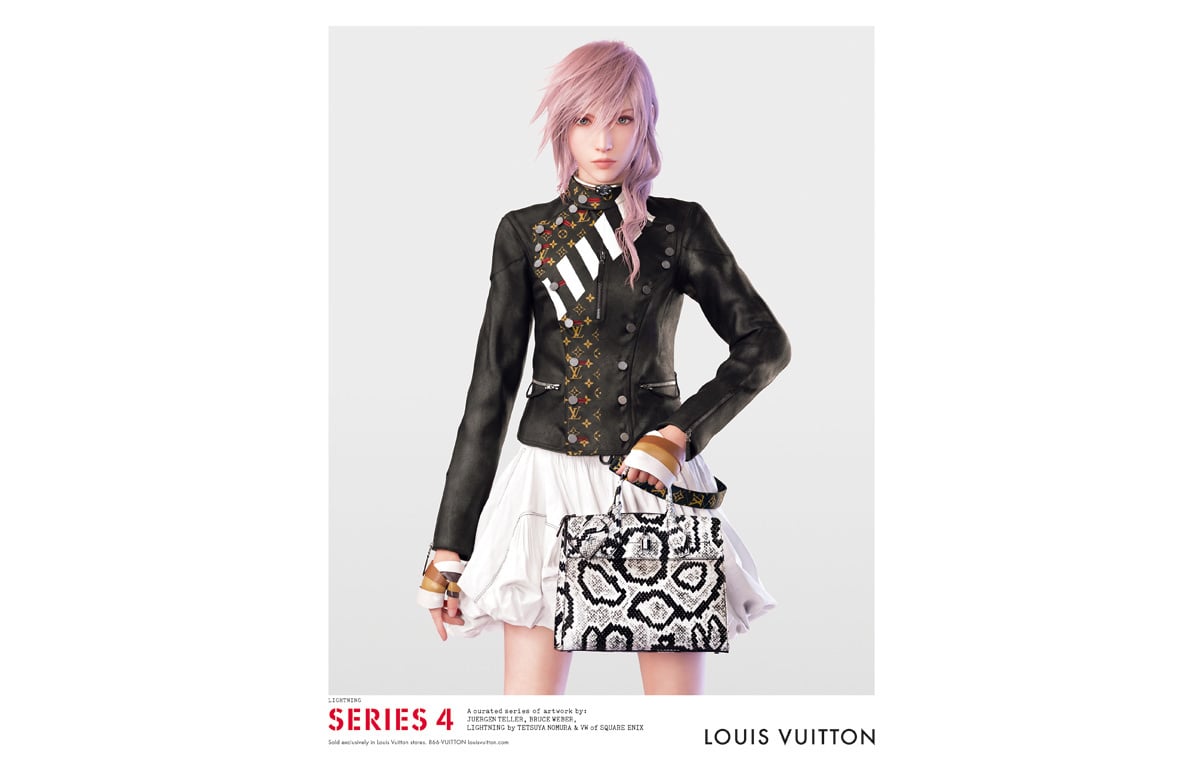 Final Fantasy XIII's Lightning Is a Louis Vuitton Fashion Model Now