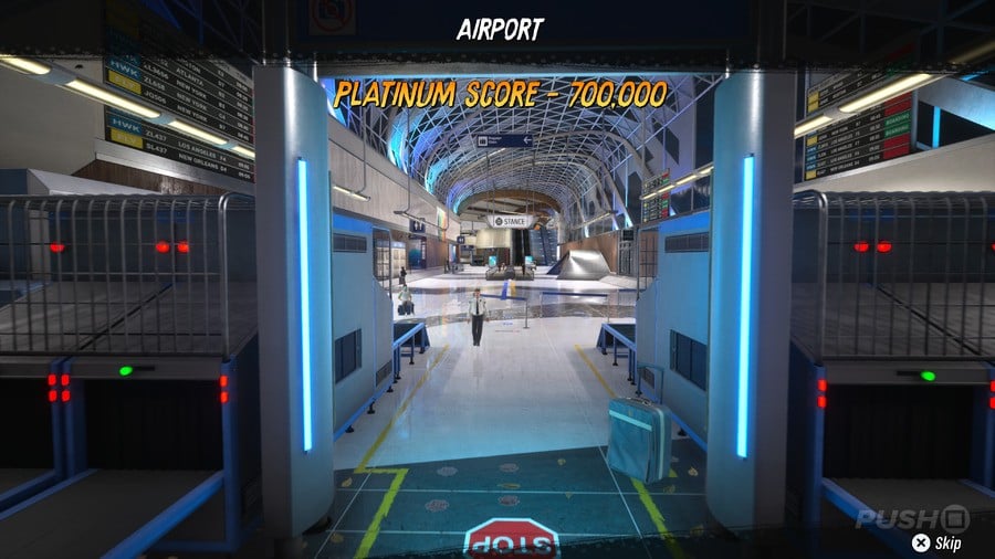 Tony Hawk's Pro Skater 3 + 4: Airport Walkthrough - All Park Goals and Collectibles 32