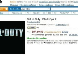 Black Ops 2 Listing Uncovered on Amazon