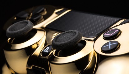 Wow, This PS4 Controller Is Coated in 24 Karat Gold