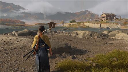 Ghost of Yotei: All Special Places Locations to Bow or Play Shamisen Guide 12