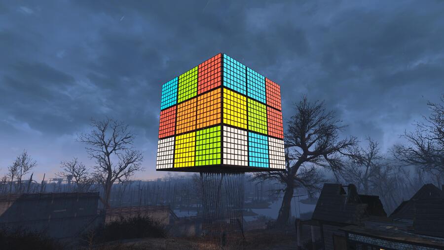 Fallout 4 PS4 PlayStation 4 Rubik's Cube