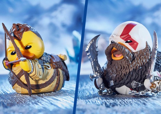 God of War Rangarok's Kratos and Atreus Have Been Turned into Rubber Ducks