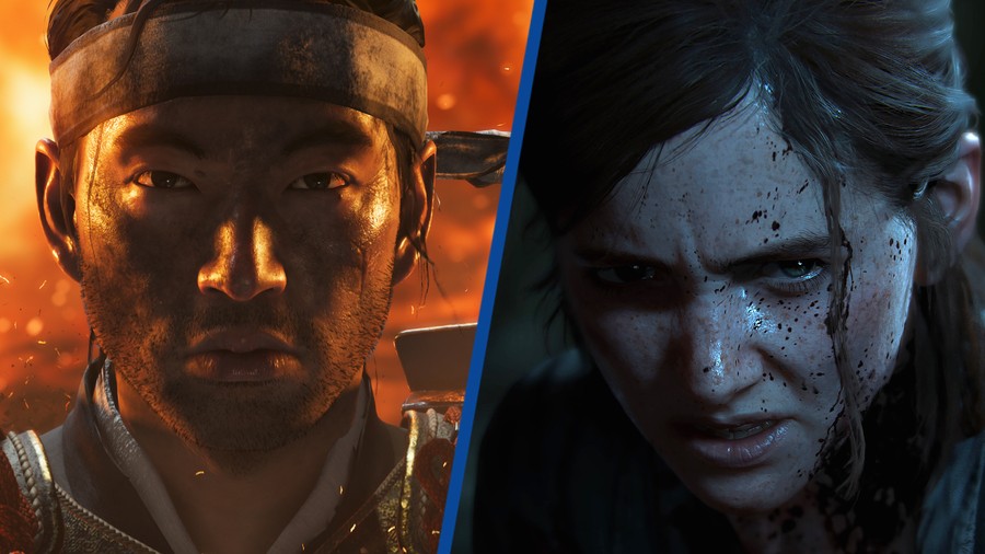 Ghost of Tsushima The Last of Us Part II PS4 PlayStation 4 Player's Voice Game Awards