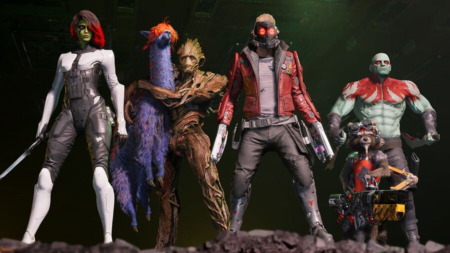 Marvel's Guardians of the Galaxy was announced during Square Enix Presents. What song played during the announcement trailer?