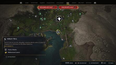 Hogwarts Legacy: All Merlin Trials Locations and How to Solve Them Guide 42