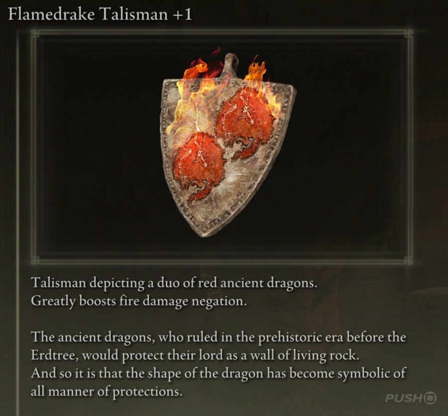 flamedrake talisman
