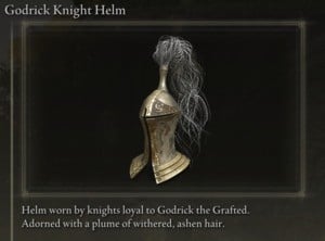 Elden Ring: All Partial Armour Sets - Godrick Knight Set - Godrick Knight Helm