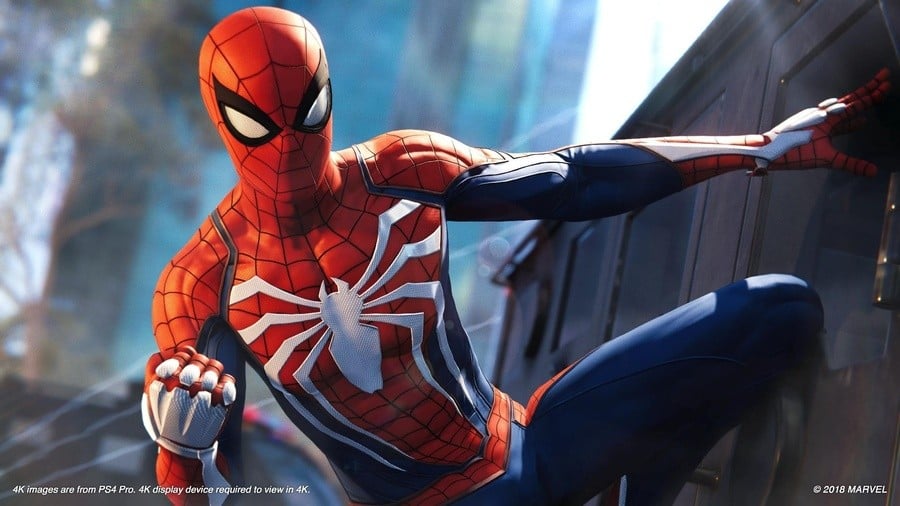Marvel's Spider Man sur PS4 PlayStation 4