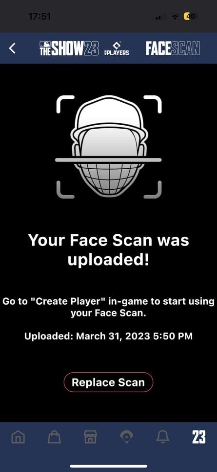 MLB The Show 23: How to Use Face Scan When Creating Your Ballplayer 7