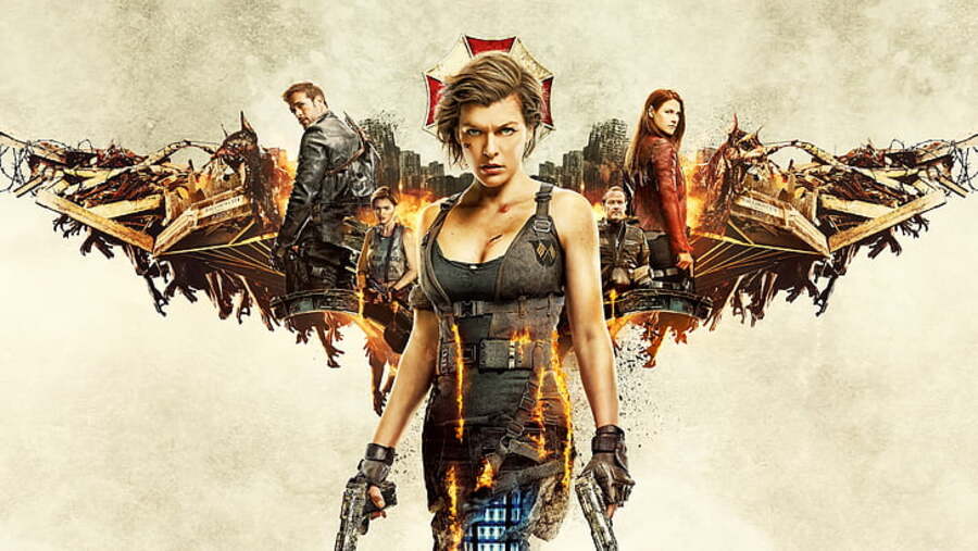 Oded Fehr, sienna Guillory, Leon S. Kennedy, paul W S Anderson, resident  Evil Apocalypse, resident Evil Retribution, resident Evil The Final Chapter,  milla Jovovich, Blu-ray disc, leon S Kennedy