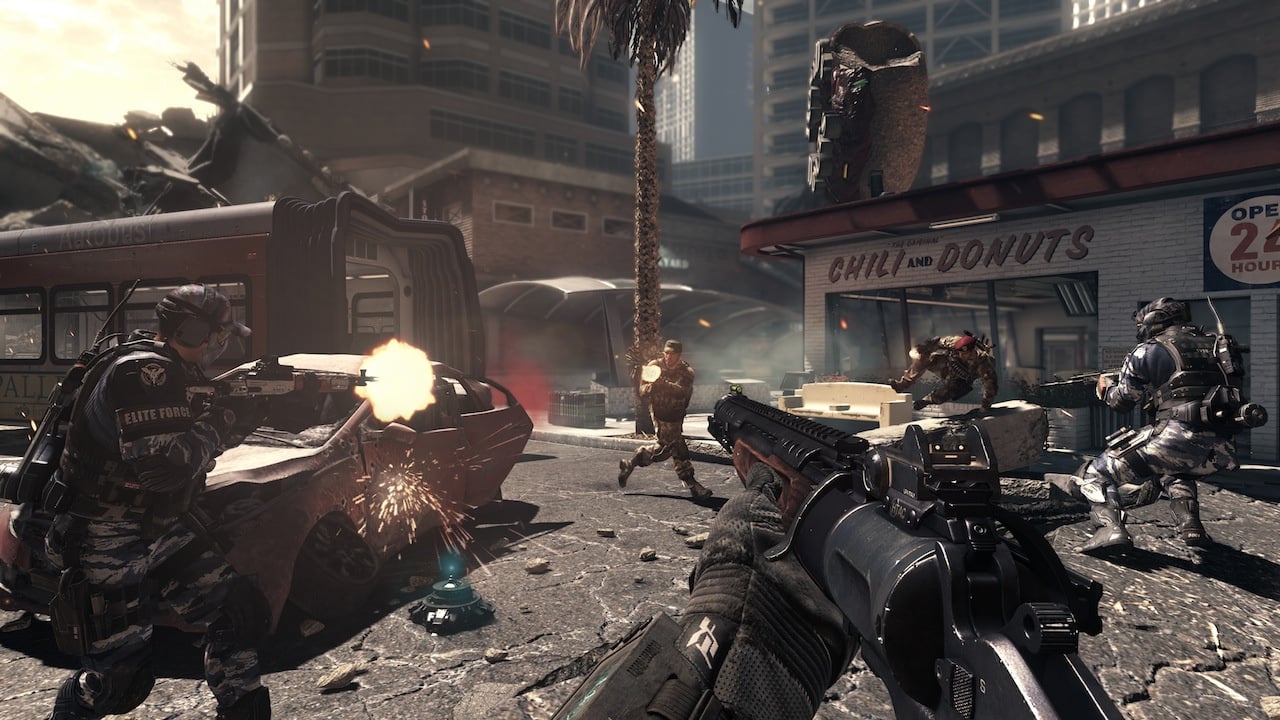 Call of Duty: Ghosts on PS4 Equipped with Gigantic Fix