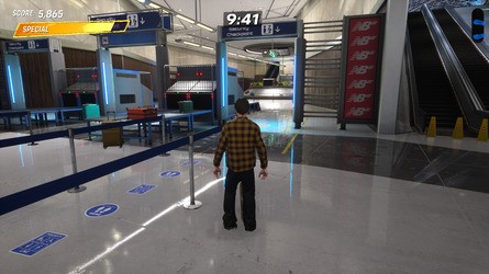 Tony Hawk's Pro Skater 3 + 4: Airport Walkthrough - All Park Goals and Collectibles 8