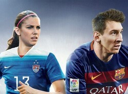 Women's World Cup Winner Alex Morgan Joins Lionel Messi on the Cover of FIFA 16 in the US