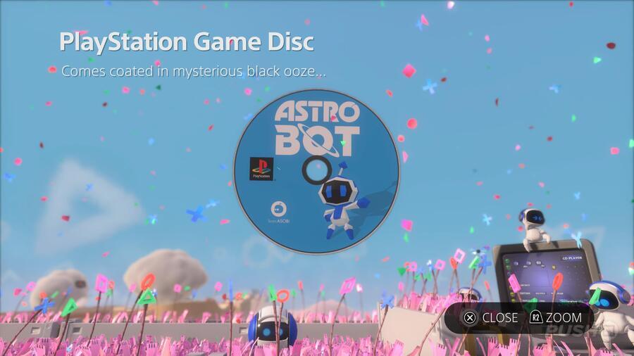 Astro's Playroom Fastlane Fields Artefact PlayStation Game Disc