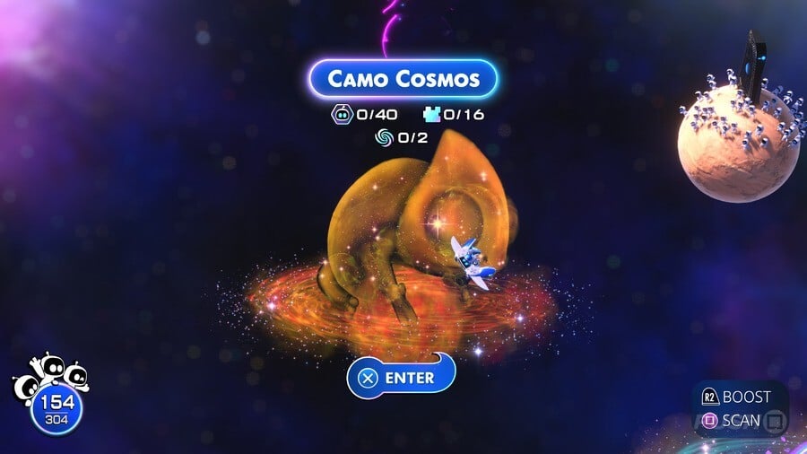 Astro Bot: Camo Cosmos Walkthrough - All Collectibles: Bots, Puzzle Pieces 1