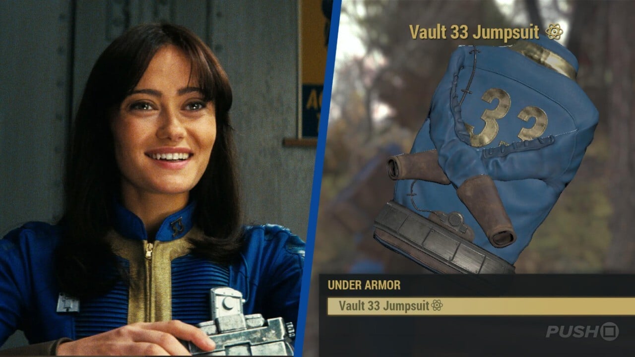 Fallout 76: How to Unlock the Vault 33 Jumpsuit from the TV Show | Push ...