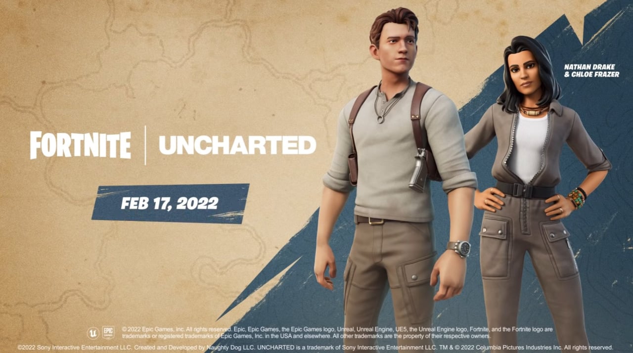 Nathan Drake - Fortnite Skin 