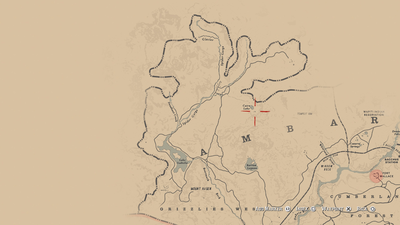 Red Dead Redemption 2 The Elemental Trail Treasure Map locations