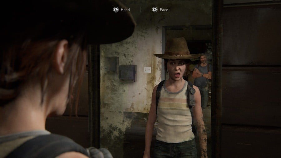 The Last of Us 2: All Faces Ellie Can Pull in the Mirror 4
