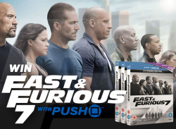 Win Fast & Furious 7 on Blu-Ray
