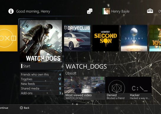 PS4 Firmware Update 2.00 to Add Dashboard Themes