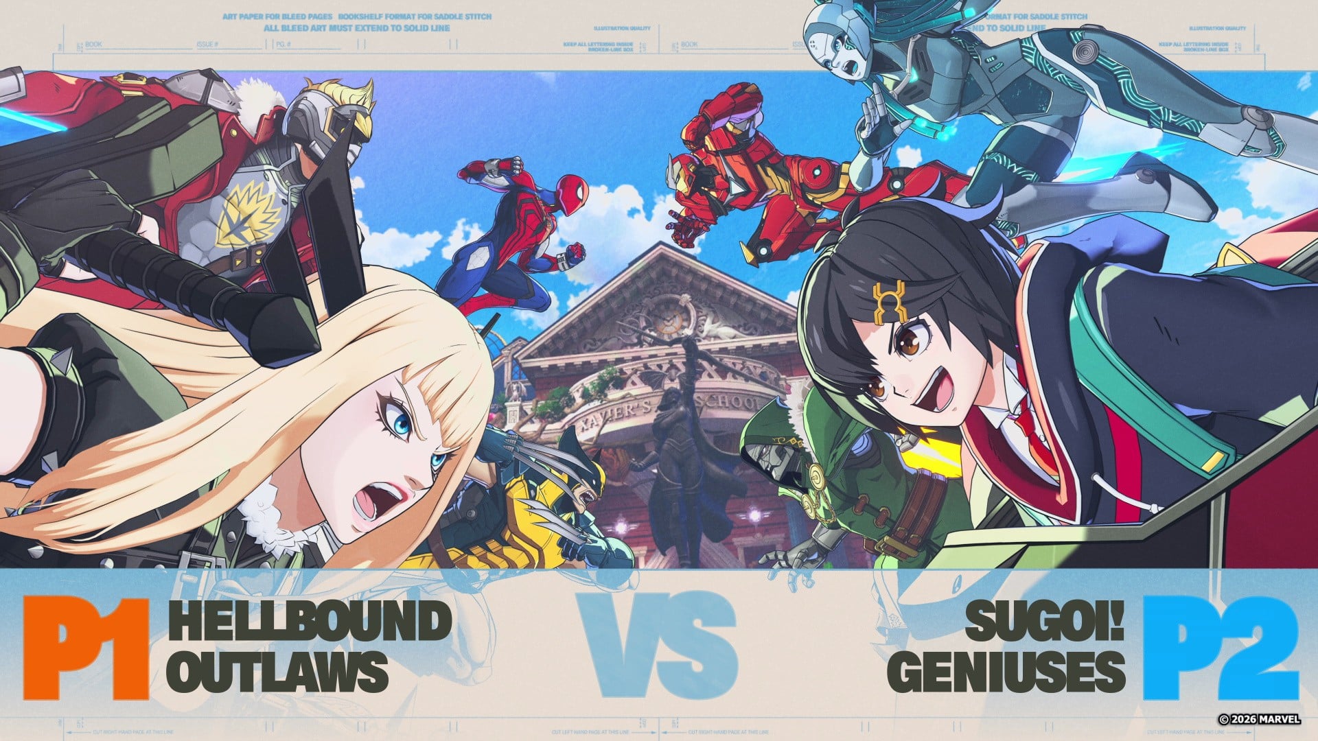 Sony's PS5, PC Fighter Will Generate Squad Names Depending on Which Marvel Heroes You Assemble