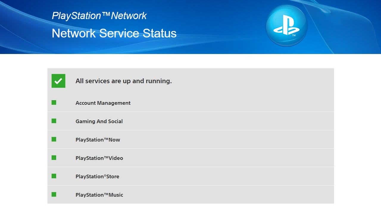 PlayStation Network PSN Down Offline PlayStation 4 PS4 Guides Status