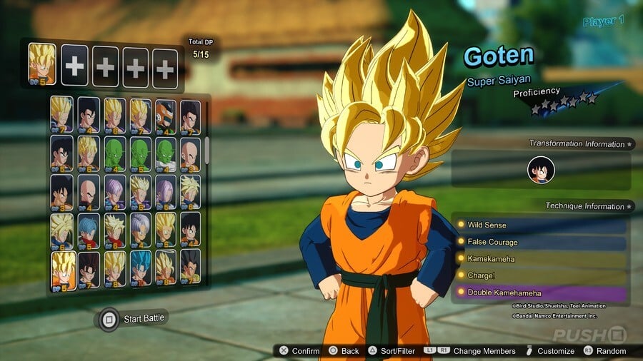 Goten Super Saiyan 1