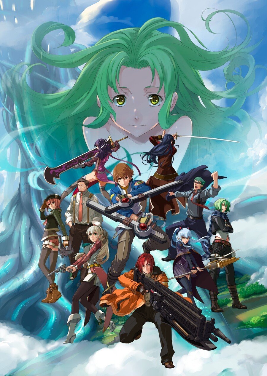 Trails to Azure Key Art