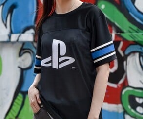 Insert Coin Clothing PlayStation Collection Football Jersey