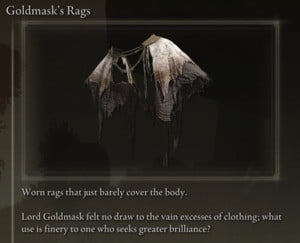 Elden Ring: All Full Armour Sets - Goldmask's Set - Goldmask's Rags