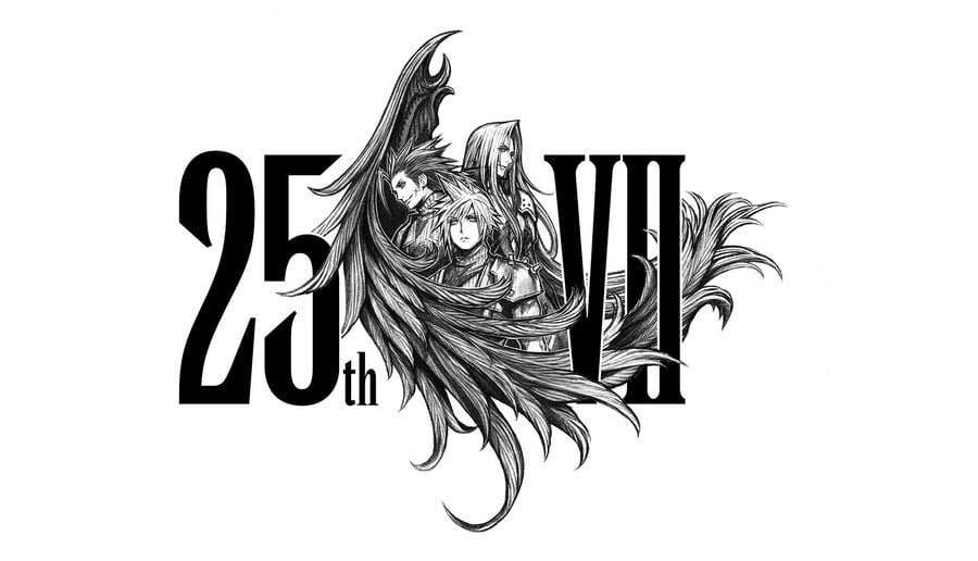 Final Fantasy VII 25th Anniversary Logo