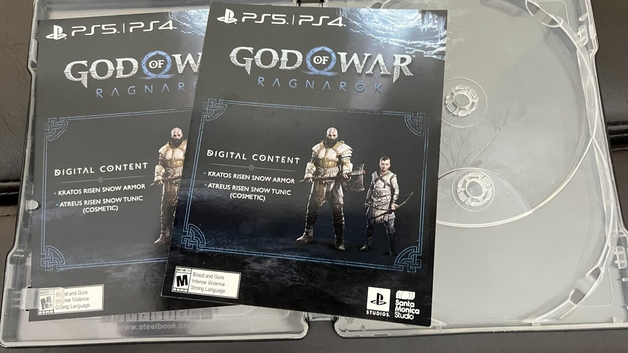 God of War: Ragnarok Physical Disc Leaked By r