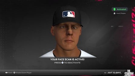 MLB The Show 24: How to Use Face Scan When Creating Your Ballplayer 9