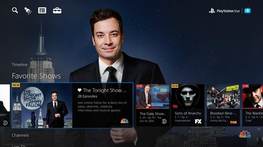 PlayStation Vue PS Vue Sony 1