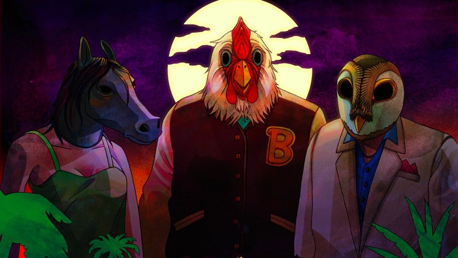 The main playable character in Hotline Miami doesn't have an official name, but what has he become known as?