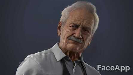 Uncharted Sully FaceApp