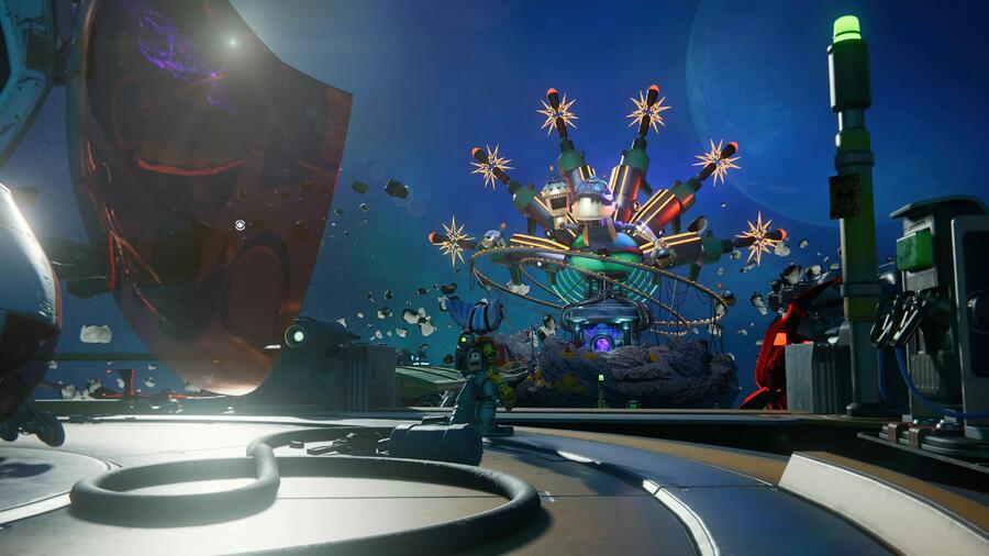 Ratchet & Clank: Rift Apart: Scarstu Debris Field (Zurkie's) - All Collectibles: Spybots, Gold Bolts, Armour, CraiggerBears 1