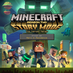 Minecraft: Story Mode Season Two - Episode 1: Hero in Residence Cover